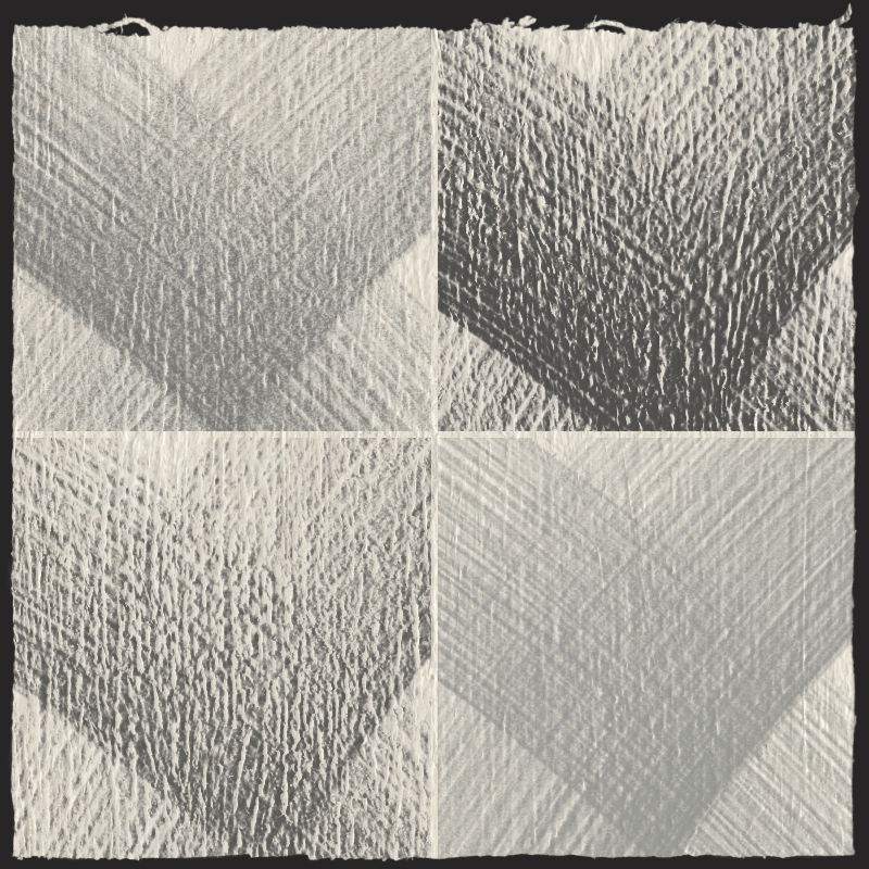 Pencil on CA24 Canvas Antoni